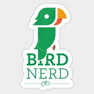 Bird nerd t-shirt, Bird watching tee shirt, birding geek Sticker